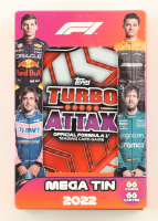 2022 Topps Official Formula 1 Turbo Attax Trading Card Game Mega Tin with (66) Cards at PristineAuction.com