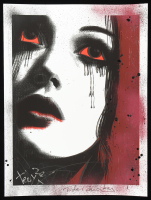 "Stained Emotions #2" 18x24 2025 Original Mixed Media by Tadas Zaicikas | TedyZet (Zaicikas) at PristineAuction.com