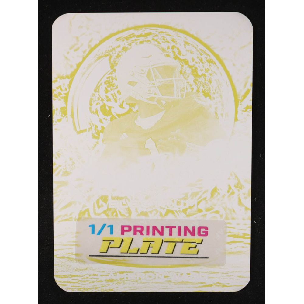 Cameron Ward 2024 Leaf Electrum Football Crystal Ball Yellow Printing Plate #NNO RC #1/1 at PristineAuction.com Cameron Ward 2024 Leaf Electrum Football Crystal Ball Yellow Printing Plate #NNO RC #1/1 at PristineAuction.com