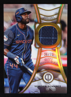 Yordan Alvarez 2023 Topps City Connect Commemorative Patch Gold #CCYA #36/75 at PristineAuction.com