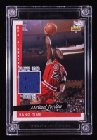 Michael Jordan 2025 Jersey Fusion Game Used Swatch #MJ02 at PristineAuction.com