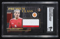 Alejandro Garnacho 2024-25 Topps UEFA Club Competitions Premium Class Relics #PRGA #36/99 (SGC 9) at PristineAuction.com