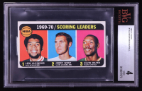 Lew Alcindor / Jerry West / Elvin Hayes 1970-71 Topps #1 LL (BVG 4) at PristineAuction.com