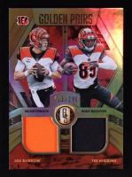 Joe Burrow / Tee Higgins 2021 Panini Gold Standard Golden Pairs Jerseys #10 #113/299 at PristineAuction.com