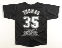 Frank Thomas Signed Career Stat Jersey (JSA) at PristineAuction.com