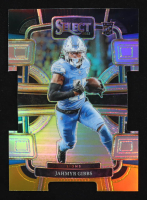 Jahmyr Gibbs 2023 Select Prizm Black and Gold Die Cut #34 RC at PristineAuction.com