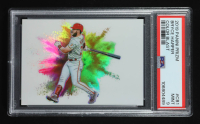 Bryce Harper 2019 Panini Prizm Color Blast #CB1 (PSA 9) at PristineAuction.com