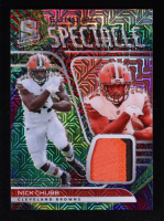 Nick Chubb 2021 Panini Spectra Sunday Spectacle Materials Meta #26 #01/25 at PristineAuction.com
