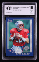 Tom Brady 2005 Topps Throwbacks Promos #6 (BCCG 10) at PristineAuction.com