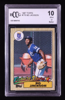 Bo Jackson 1987 Topps #170 RC (BCCG 10) at PristineAuction.com