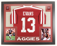 Mike Evans Signed Custom Framed Jersey Display (Beckett) at PristineAuction.com
