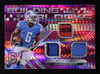 D'Andre Swift 2020 Panini Spectra Building Blocks Materials Neon Pink #9 #08/15 RC at PristineAuction.com