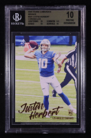 Justin Herbert 2020 Panini Luminance Bronze #203 RC / CHRONICLES (BGS 10) at PristineAuction.com
