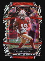 Deebo Samuel 2021 Select Prizm Zebra Die Cut #31 at PristineAuction.com