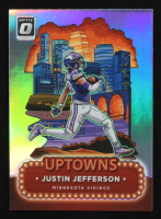 Justin Jefferson 2024 Donruss Optic Uptowns #19 at PristineAuction.com