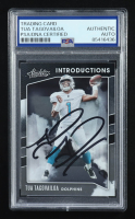Tua Tagovailoa Signed 2020 Absolute Introductions #2 RC (PSA | Auto Grade PSA Authentic) at PristineAuction.com