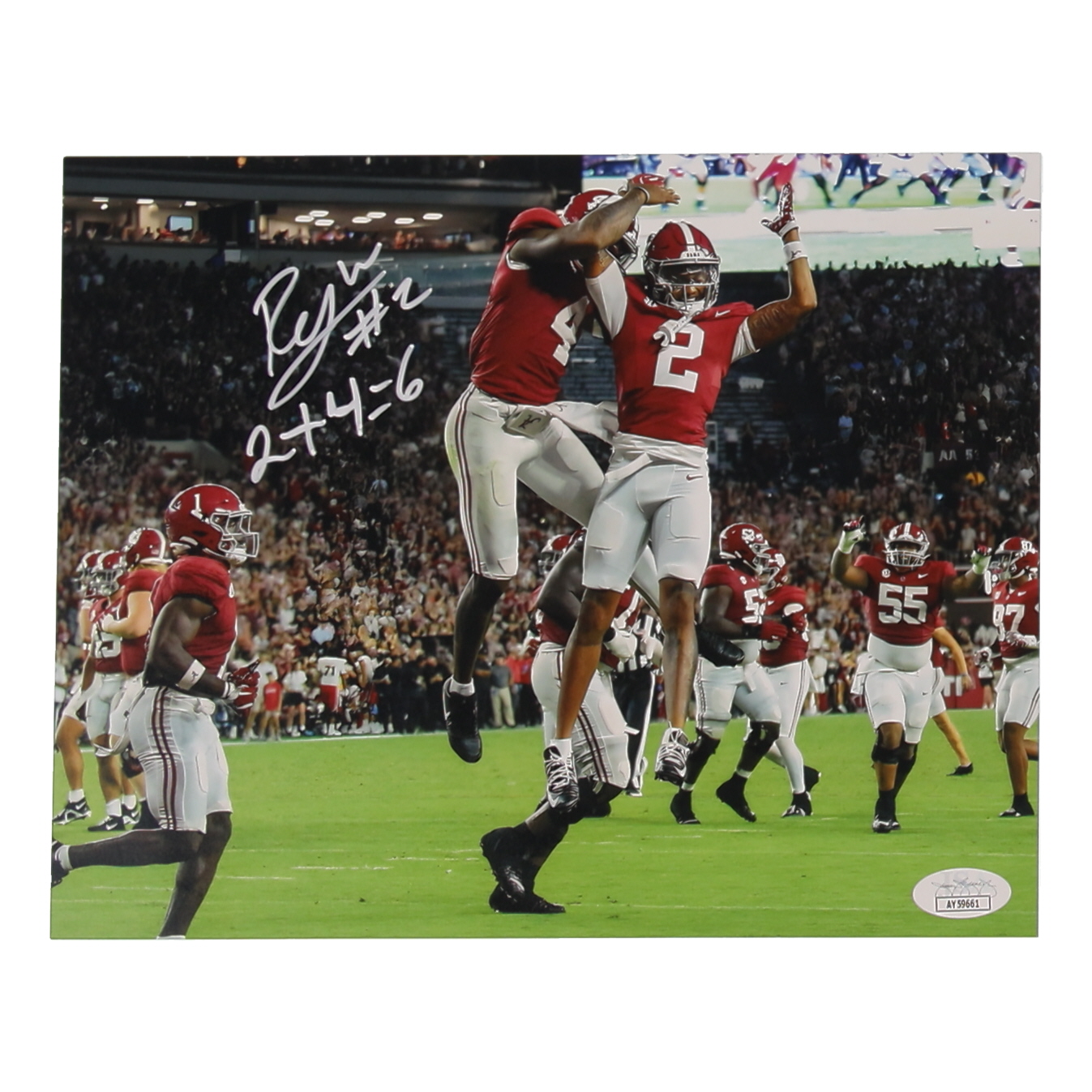 Ryan Williams Signed Alabama Crimson Tide 8x10 Photo Inscribed "2+4=6" (JSA) at PristineAuction.com Ryan Williams Signed Alabama Crimson Tide 8x10 Photo Inscribed "2+4=6" (JSA) at PristineAuction.com