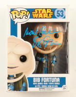 Michael Carter Signed "Star Wars" #53 Bib Fortuna Bobble-Head Funko Pop! Vinyl Figure Inscribed "Bib Fortuna" (Beckett) at PristineAuction.com