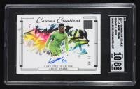 Andre Onana 2023-24 Panini Impeccable English Premier League Canvas Creations Autographs #1 #04/99 (SGC 8 | Auto 10) at PristineAuction.com