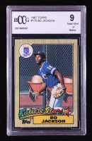 Bo Jackson 1987 Topps #170 RC (BCCG 9) at PristineAuction.com