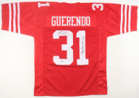Isaac Guerendo Signed Jersey Inscribed "Bang Bang Niner Gang" (Beckett) at PristineAuction.com