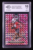 Marvin Harrison Jr. 2024 Panini Mosaic Mosaic Camo Pink #304 RC (BCCG 10) at PristineAuction.com