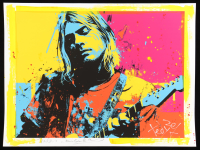 "Kurt in Color #1" 18x24 2025 Original Mixed Media by Tadas Zaicikas | TedyZet (Zaicikas) at PristineAuction.com