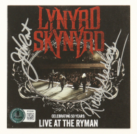 Johnny Van Zant & Rickey Medlocke Signed Lynyrd Skynyrd "Celebrating 50 Years" CD Album Insert (Beckett) at PristineAuction.com