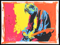 "Kurt in Color #2" 18x24 2025 Original Mixed Media by Tadas Zaicikas | TedyZet (Zaicikas) at PristineAuction.com