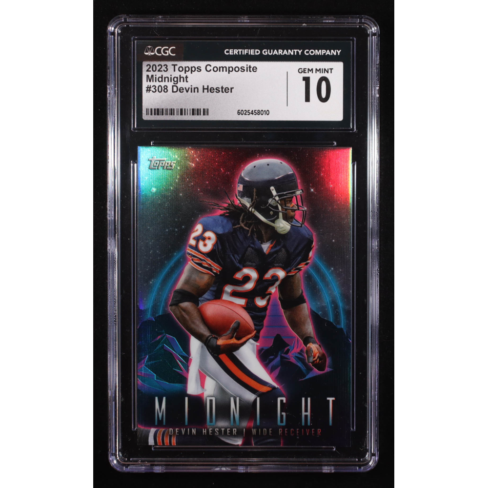 Devin Hester 2023 Topps Composite MIDNIGHT #308 (CGC 10) at PristineAuction.com