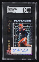 Kyle McCord 2024 Leaf Futures Autographs Holo Silver #AKM1 #07/10 RC (SGC 8 | Auto 10) at PristineAuction.com