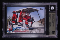 Justin Upton / Shohei Ohtani RC / Mike Trout 2018 Topps Update #US158 / Next Stop, Stardom (BGS 10) at PristineAuction.com