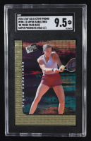 Aryna Sabalenka 2024 Leaf Collective '00 Press Pass Super Prismatic Gold #20B13 #1/1 (SGC 9.5) at PristineAuction.com