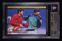Shohei Ohtani RC / Ichiro Suzuki 2018 Topps Update #US153 / Japan's Finest (BGS 10) at PristineAuction.com