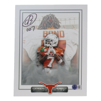 Isaiah Bond Signed Texas Longhorns 8x10 Photo Inscribed "007" (Beckett) at PristineAuction.com