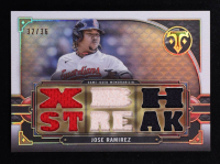 Jose Ramirez 2022 Topps Triple Threads Relics #TTRJRA1 #32/36 at PristineAuction.com