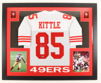 George Kittle Signed Custom Framed Jersey Display (Beckett) at PristineAuction.com