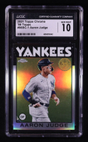 Aaron Judge 2021 Topps Chrome '86 Topps #86BC1 (CGC 10) at PristineAuction.com