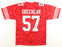 Dre Greenlaw Signed Jersey (Beckett) at PristineAuction.com