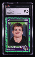Drake Maye 2024 Score Halloween Rising Stars Bats #17 RC (CGC 9.5) at PristineAuction.com