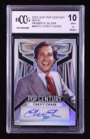 Chevy Chase 2023 Leaf Pop Century Metal Prismatic Silver #BACC1 #8/20 (BCCG 10) at PristineAuction.com