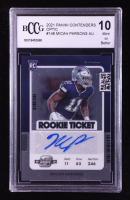 Micah Parsons 2021 Panini Contenders Optic #146 Autograph RC (BCCG 10) at PristineAuction.com