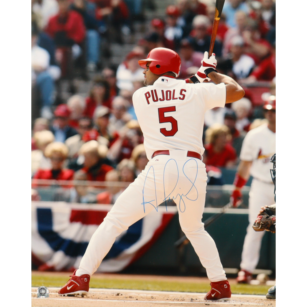 Albert Pujols Signed Cardinals 16x20 Photo (MLB) at PristineAuction.com
