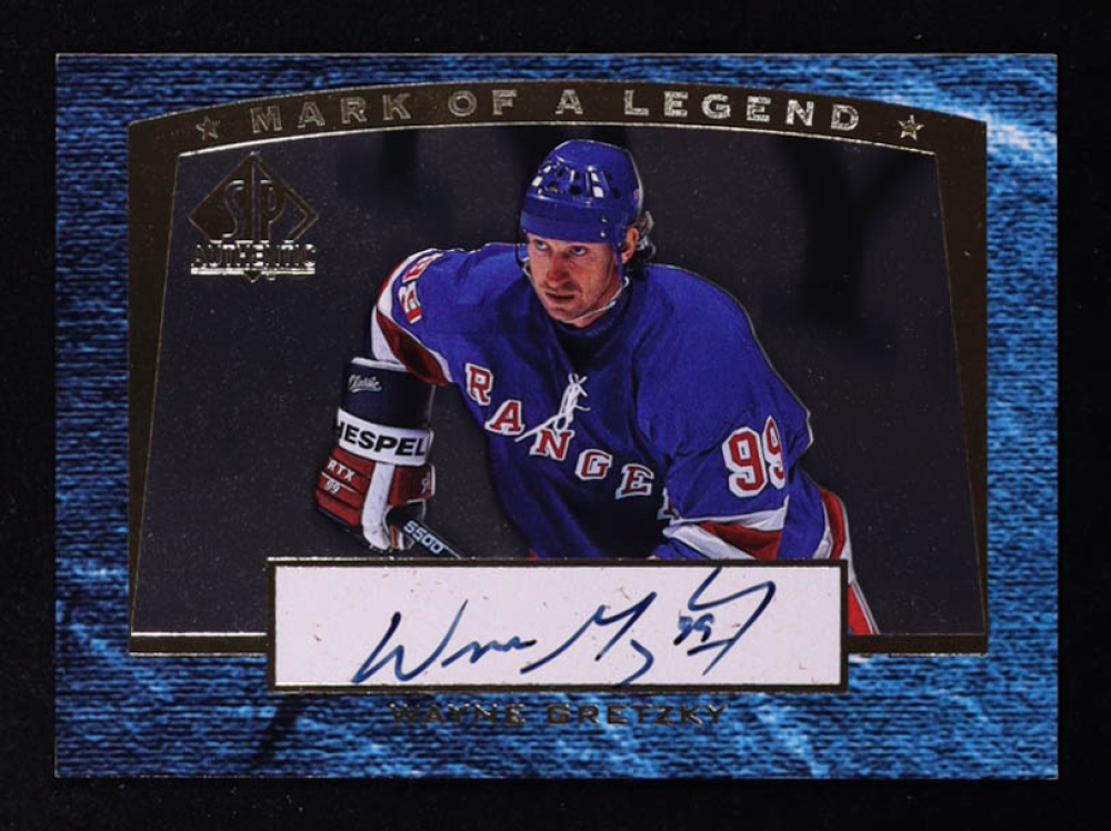 Wayne Gretzky 1997-98 SP Authentic Mark of a Legend #M6 #255/560