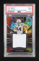 Alec Pierce 2022 Select Jumbo Rookie Swatch Tie Dye Prizm #JS19 RC #16/25 (PSA 9) at PristineAuction.com