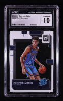 Chet Holmgren 2022-23 Donruss Optic #208 RR RC (CGC 10) at PristineAuction.com