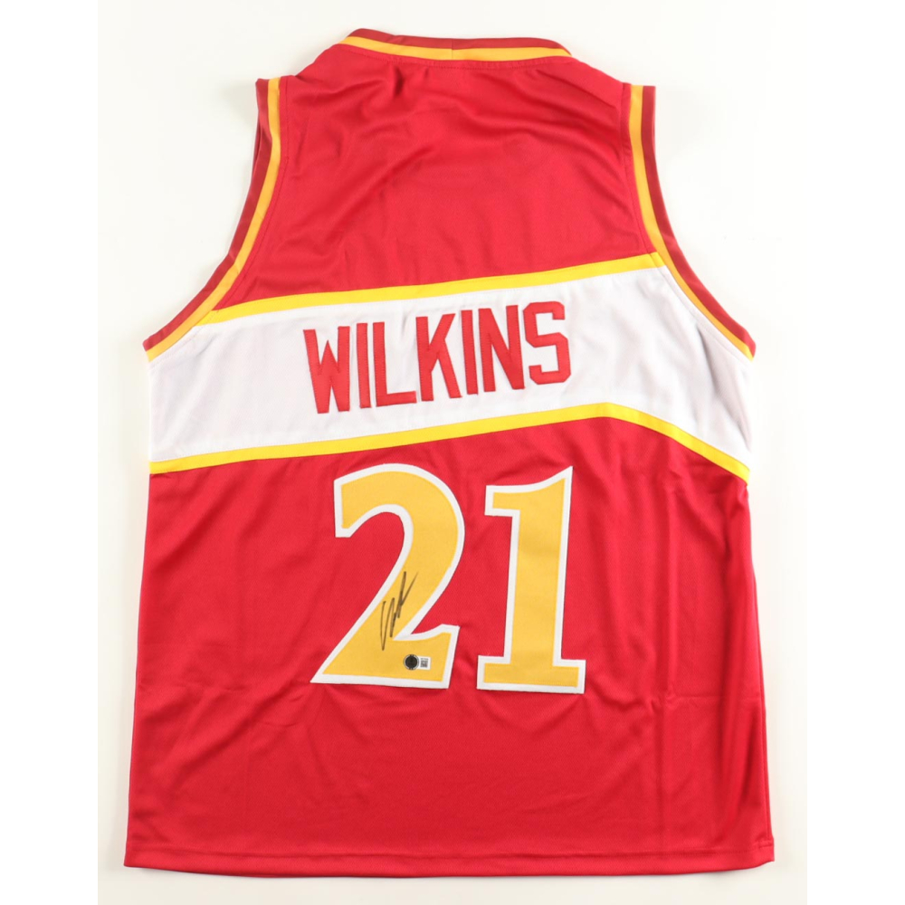 Dominique Wilkins Signed Jersey (Beckett) at PristineAuction.com
