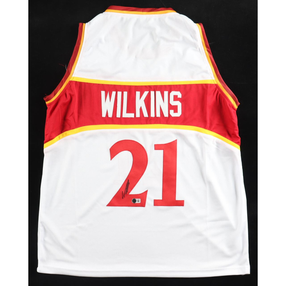 Dominique Wilkins Signed Jersey (Beckett) at PristineAuction.com