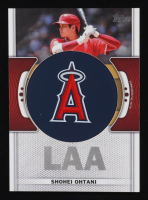 Shohei Ohtani 2023 Topps Team Logo Commemorative Patch #TLPSO at PristineAuction.com