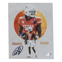 Isaiah Bond Signed Texas Longhorns 8x10 Photo (Beckett) at PristineAuction.com